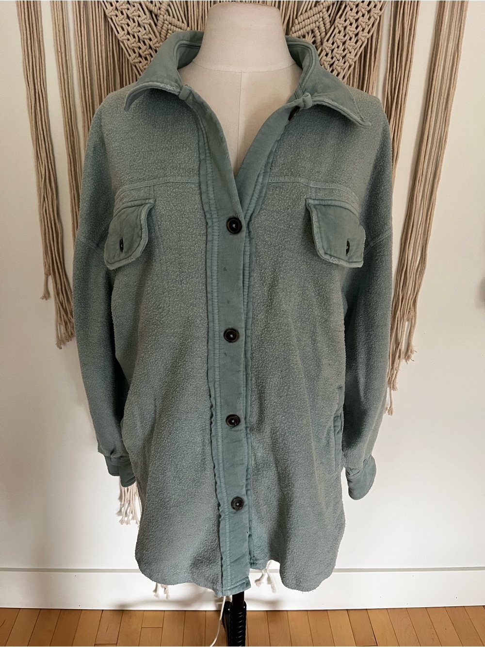 Free People Ruby Shacket in Mountain Jubilee - Picture 2 of 13